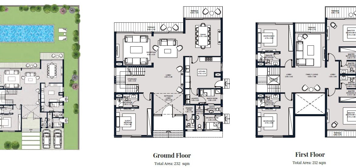 Selina Swan lake VILLA TYPE M- [SV-K] map 1